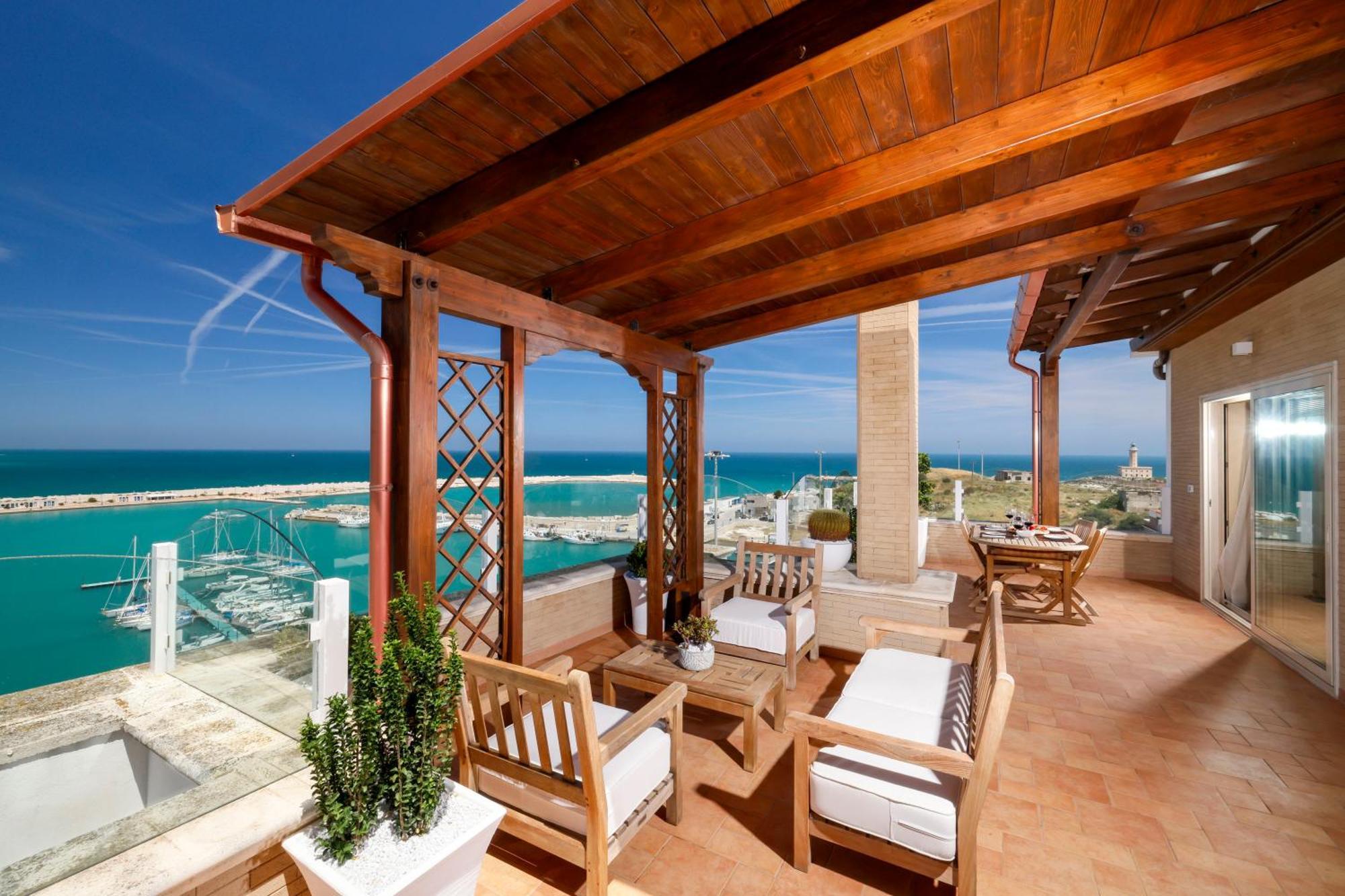 L'Attico Sul Mare - Exclusive Penthouse, Vieste Camera foto